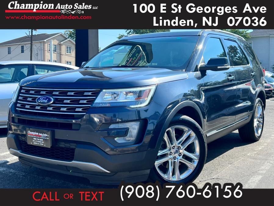 Used Ford Explorer XLT 4WD 2017 | Champion Used Auto Sales. Linden, New Jersey