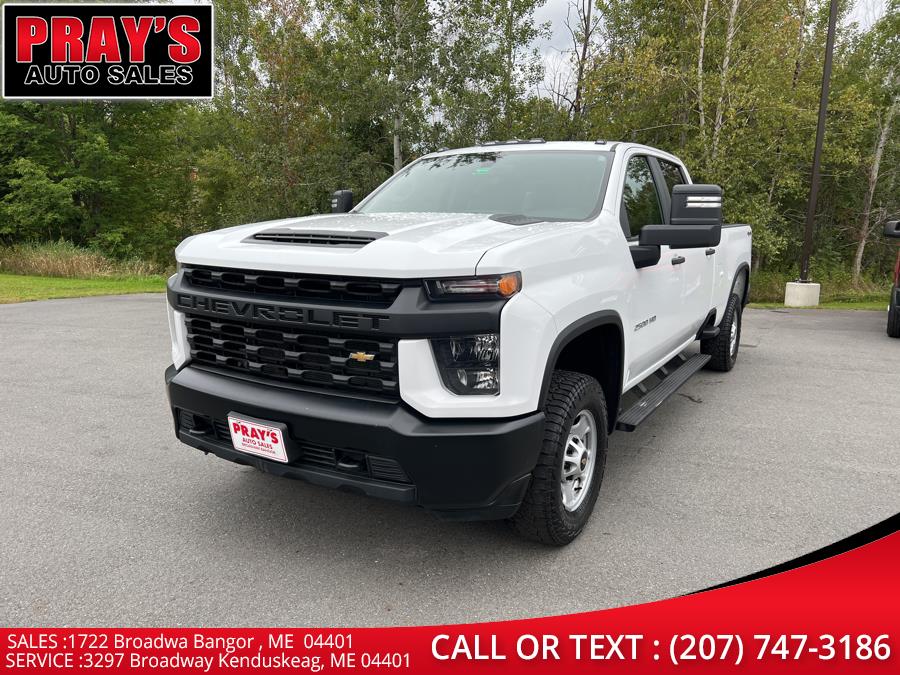 2021 Chevrolet Silverado 2500HD 4WD Crew Cab 172" Work Truck, available for sale in Bangor , Maine | Pray's Auto Sales . Bangor , Maine