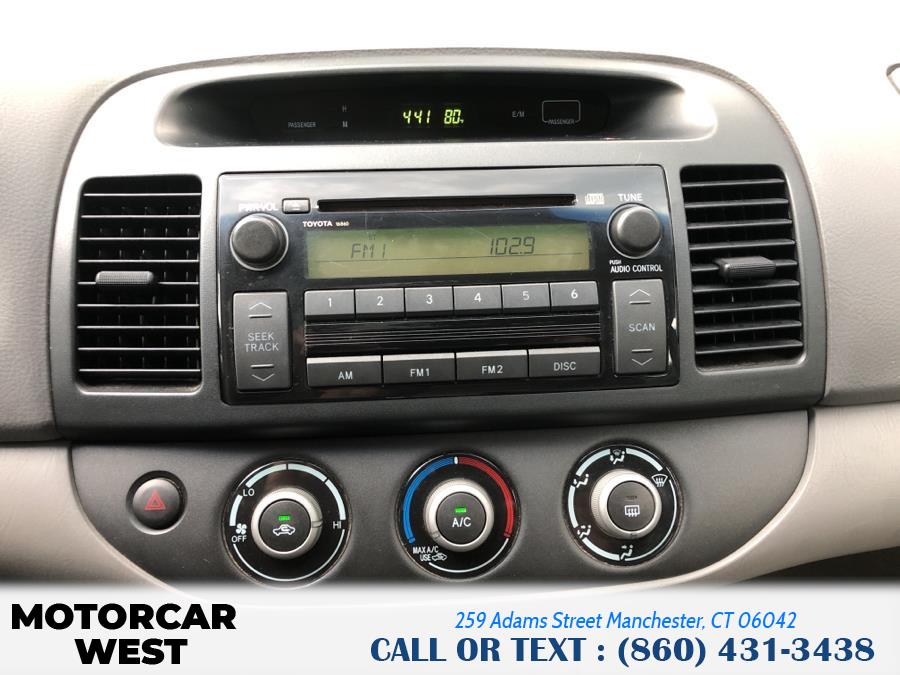 2005 Toyota Camry 4dr Sdn LE Auto (Natl), available for sale in Manchester, Connecticut | Motorcar West. Manchester, Connecticut 2005 Toyota Camry 4dr Sdn LE Auto (Natl), available for sale in Manchester, Connecticut | Motorcar West. Manchester, Connecticut