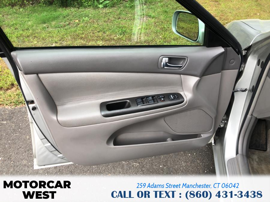 2005 Toyota Camry 4dr Sdn LE Auto (Natl), available for sale in Manchester, Connecticut | Motorcar West. Manchester, Connecticut 2005 Toyota Camry 4dr Sdn LE Auto (Natl), available for sale in Manchester, Connecticut | Motorcar West. Manchester, Connecticut