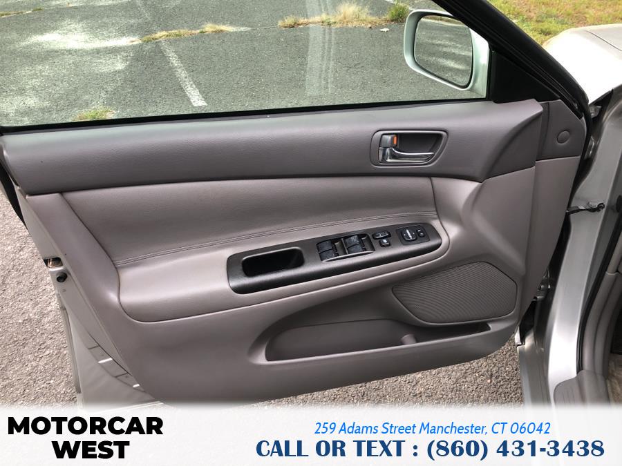 2005 Toyota Camry 4dr Sdn LE Auto (Natl), available for sale in Manchester, Connecticut | Motorcar West. Manchester, Connecticut 2005 Toyota Camry 4dr Sdn LE Auto (Natl), available for sale in Manchester, Connecticut | Motorcar West. Manchester, Connecticut
