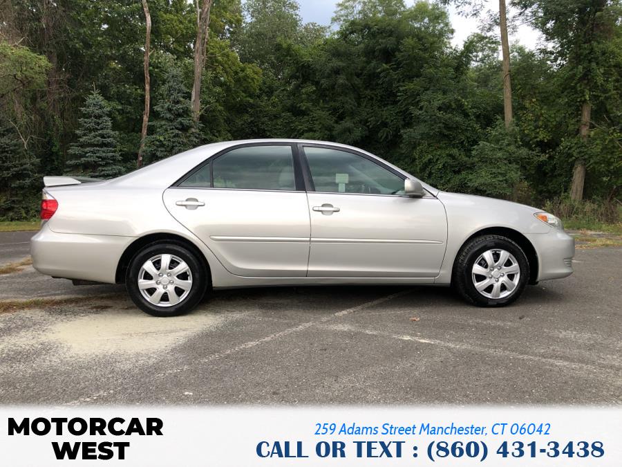 2005 Toyota Camry 4dr Sdn LE Auto (Natl), available for sale in Manchester, Connecticut | Motorcar West. Manchester, Connecticut 2005 Toyota Camry 4dr Sdn LE Auto (Natl), available for sale in Manchester, Connecticut | Motorcar West. Manchester, Connecticut