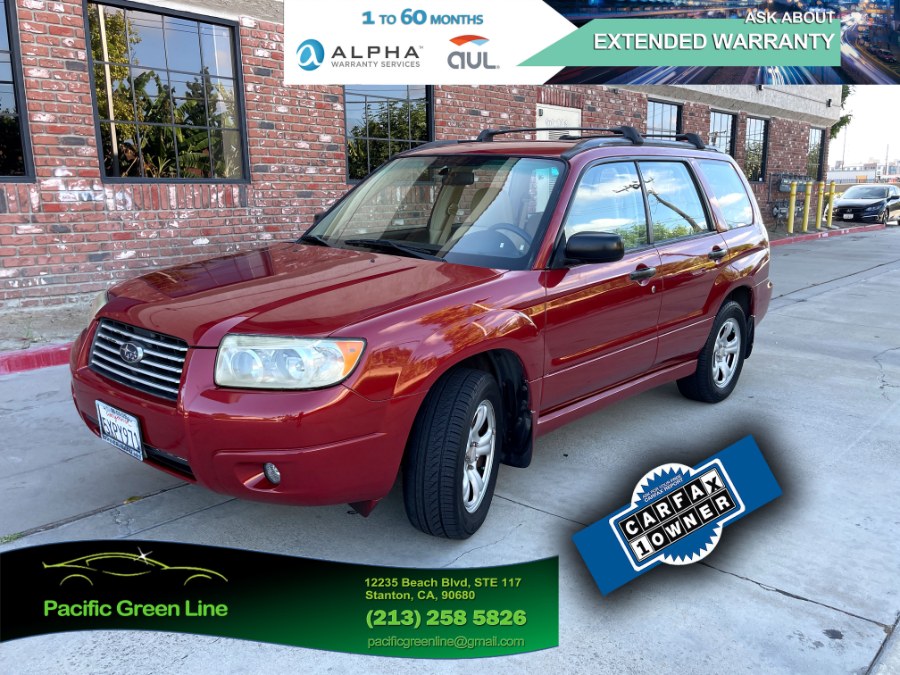 Used Subaru Forester AWD 4dr H4 AT Sports X 2007 | Pacific Green Line. Stanton, California