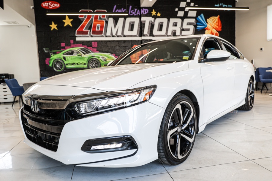 2018 Honda Accord Sedan Sport 1.5T CVT, available for sale in ELMONT, New York | 26 Motors Long Island. ELMONT, New York 2018 Honda Accord Sedan Sport 1.5T CVT, available for sale in ELMONT, New York | 26 Motors Long Island. ELMONT, New York