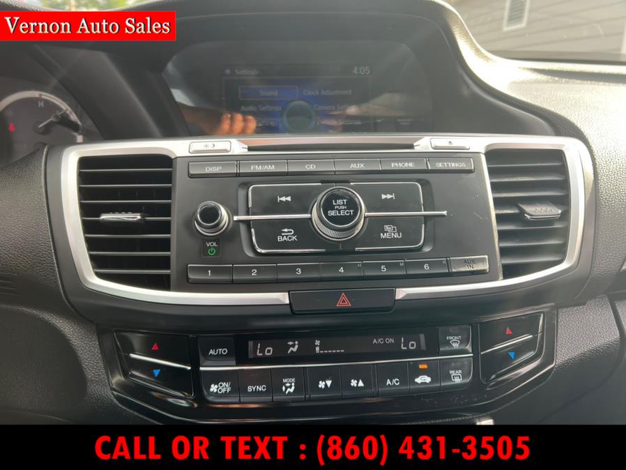 Used Honda Accord Sedan 4dr I4 CVT LX 2016 | Vernon Auto Sale & Service. Manchester, Connecticut Used Honda Accord Sedan 4dr I4 CVT LX 2016 | Vernon Auto Sale & Service. Manchester, Connecticut