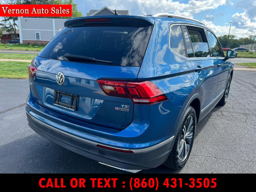 2018 Volkswagen Tiguan 2.0T SEL 4MOTION, available for sale in Manchester, Connecticut | Vernon Auto Sale & Service. Manchester, Connecticut 2018 Volkswagen Tiguan 2.0T SEL 4MOTION, available for sale in Manchester, Connecticut | Vernon Auto Sale & Service. Manchester, Connecticut