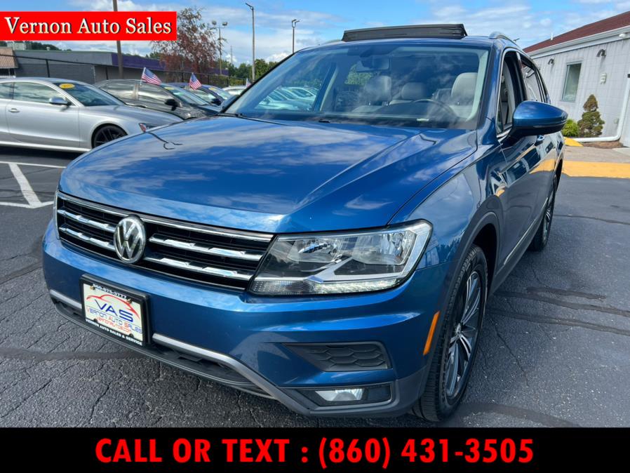 2018 Volkswagen Tiguan 2.0T SEL 4MOTION, available for sale in Manchester, Connecticut | Vernon Auto Sale & Service. Manchester, Connecticut