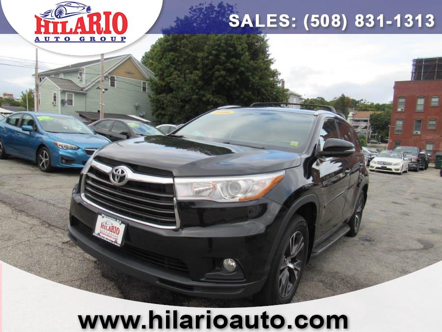 2016 Toyota Highlander XLE, available for sale in Worcester, Massachusetts | Hilario's Auto Sales Inc.. Worcester, Massachusetts