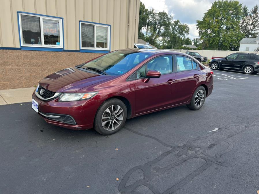2014 Honda Civic Sedan 4dr CVT EX, available for sale in East Windsor, Connecticut | Century Auto And Truck. East Windsor, Connecticut