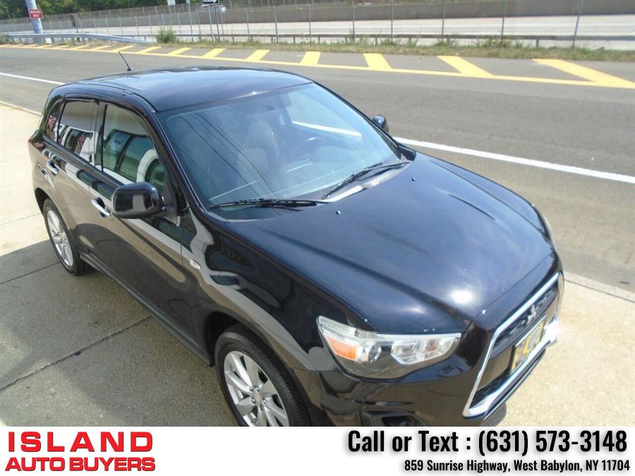 2014 Mitsubishi Outlander Sport ES AWD 4dr Crossover, available for sale in West Babylon, New York | Island Auto Buyers. West Babylon, New York 2014 Mitsubishi Outlander Sport ES AWD 4dr Crossover, available for sale in West Babylon, New York | Island Auto Buyers. West Babylon, New York