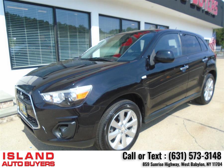 2014 Mitsubishi Outlander Sport ES AWD 4dr Crossover, available for sale in West Babylon, New York | Island Auto Buyers. West Babylon, New York 2014 Mitsubishi Outlander Sport ES AWD 4dr Crossover, available for sale in West Babylon, New York | Island Auto Buyers. West Babylon, New York