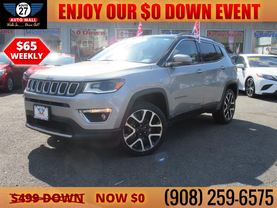 2021 Jeep Compass Limited 4x4, available for sale in Linden, New Jersey | Route 27 Auto Mall. Linden, New Jersey 2021 Jeep Compass Limited 4x4, available for sale in Linden, New Jersey | Route 27 Auto Mall. Linden, New Jersey