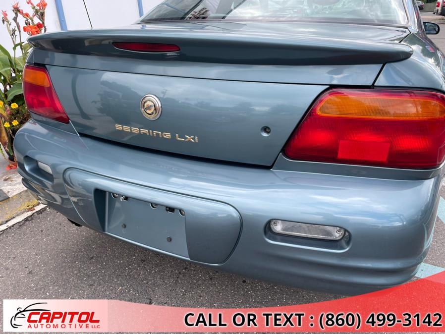 2000 Chrysler Sebring 2dr Cpe LXi, available for sale in Manchester, Connecticut | Capitol Automotive 2 LLC. Manchester, Connecticut 2000 Chrysler Sebring 2dr Cpe LXi, available for sale in Manchester, Connecticut | Capitol Automotive 2 LLC. Manchester, Connecticut