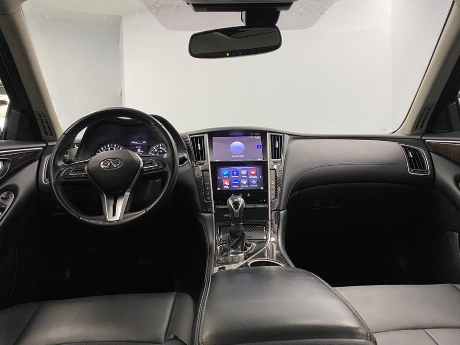 Used INFINITI Q50 3.0t LUXE AWD 2018 | M Auto Group. Elizabeth, New Jersey Used INFINITI Q50 3.0t LUXE AWD 2018 | M Auto Group. Elizabeth, New Jersey