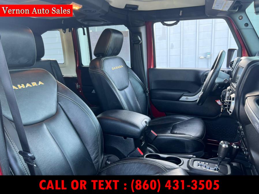 2013 Jeep Wrangler Unlimited 4WD 4dr Sahara, available for sale in Manchester, Connecticut | Vernon Auto Sale & Service. Manchester, Connecticut 2013 Jeep Wrangler Unlimited 4WD 4dr Sahara, available for sale in Manchester, Connecticut | Vernon Auto Sale & Service. Manchester, Connecticut