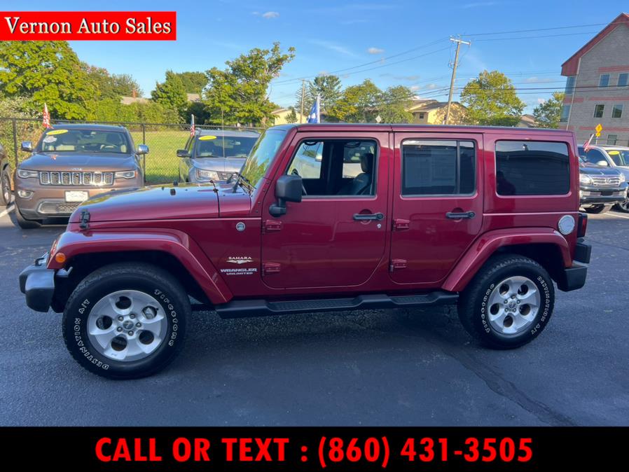 2013 Jeep Wrangler Unlimited 4WD 4dr Sahara, available for sale in Manchester, Connecticut | Vernon Auto Sale & Service. Manchester, Connecticut 2013 Jeep Wrangler Unlimited 4WD 4dr Sahara, available for sale in Manchester, Connecticut | Vernon Auto Sale & Service. Manchester, Connecticut