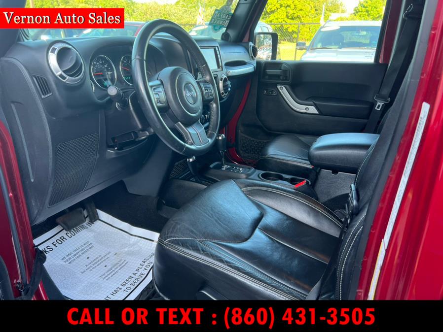 2013 Jeep Wrangler Unlimited 4WD 4dr Sahara, available for sale in Manchester, Connecticut | Vernon Auto Sale & Service. Manchester, Connecticut 2013 Jeep Wrangler Unlimited 4WD 4dr Sahara, available for sale in Manchester, Connecticut | Vernon Auto Sale & Service. Manchester, Connecticut