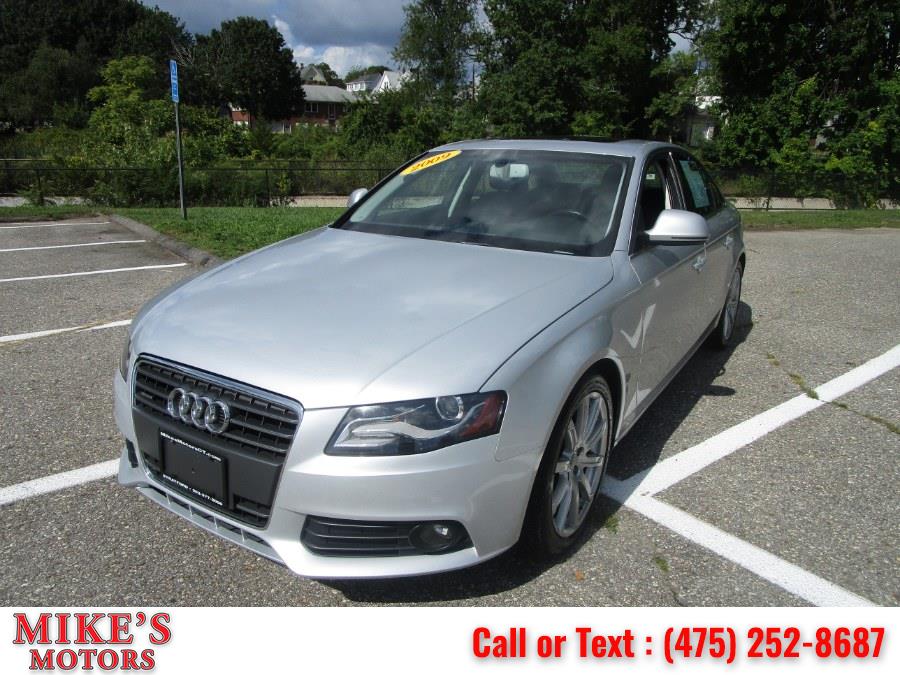 2009 Audi A4 4dr Sdn Manual 2.0T quattro Prem Plus, available for sale in Stratford, Connecticut | Mike's Motors LLC. Stratford, Connecticut