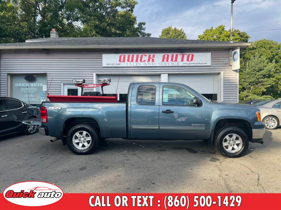 2013 GMC Sierra 1500 4WD Ext Cab 143.5" SLE, available for sale in Bristol, Connecticut | Quick Auto LLC. Bristol, Connecticut 2013 GMC Sierra 1500 4WD Ext Cab 143.5" SLE, available for sale in Bristol, Connecticut | Quick Auto LLC. Bristol, Connecticut