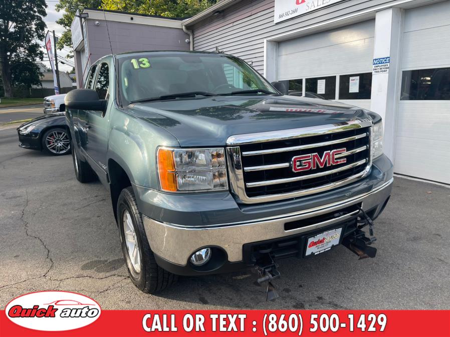 2013 GMC Sierra 1500 4WD Ext Cab 143.5" SLE, available for sale in Bristol, Connecticut | Quick Auto LLC. Bristol, Connecticut 2013 GMC Sierra 1500 4WD Ext Cab 143.5" SLE, available for sale in Bristol, Connecticut | Quick Auto LLC. Bristol, Connecticut