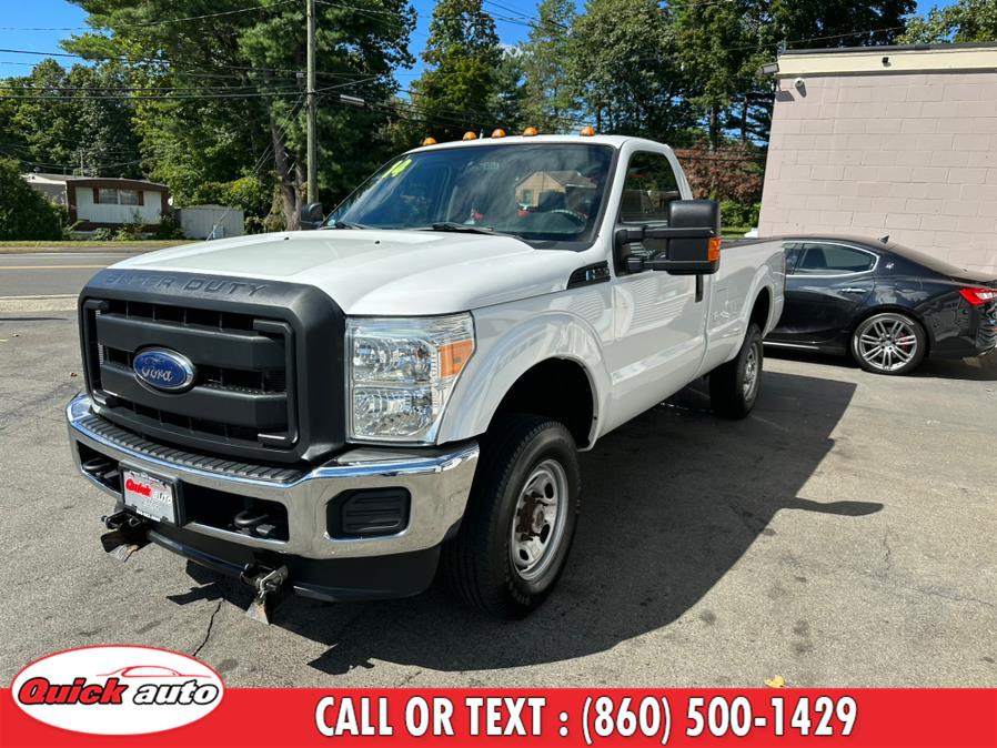 2014 Ford Super Duty F-250 SRW 4WD Reg Cab 137" XL, available for sale in Bristol, Connecticut | Quick Auto LLC. Bristol, Connecticut 2014 Ford Super Duty F-250 SRW 4WD Reg Cab 137" XL, available for sale in Bristol, Connecticut | Quick Auto LLC. Bristol, Connecticut