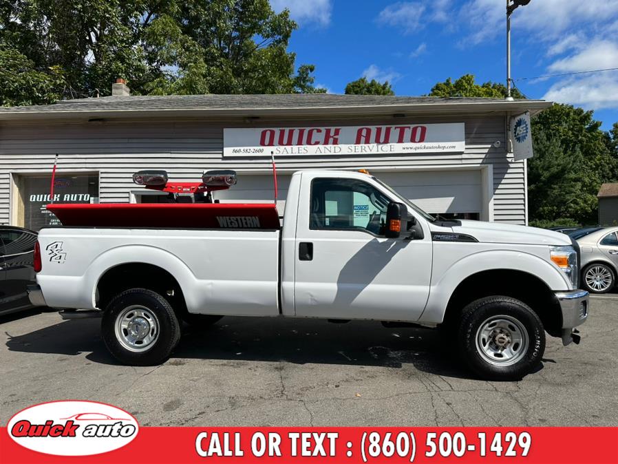 2014 Ford Super Duty F-250 SRW 4WD Reg Cab 137" XL, available for sale in Bristol, Connecticut | Quick Auto LLC. Bristol, Connecticut 2014 Ford Super Duty F-250 SRW 4WD Reg Cab 137" XL, available for sale in Bristol, Connecticut | Quick Auto LLC. Bristol, Connecticut