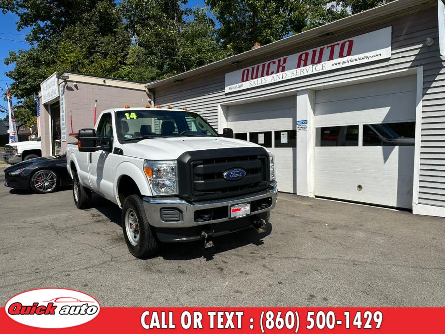 2014 Ford Super Duty F-250 SRW 4WD Reg Cab 137" XL, available for sale in Bristol, Connecticut | Quick Auto LLC. Bristol, Connecticut 2014 Ford Super Duty F-250 SRW 4WD Reg Cab 137" XL, available for sale in Bristol, Connecticut | Quick Auto LLC. Bristol, Connecticut