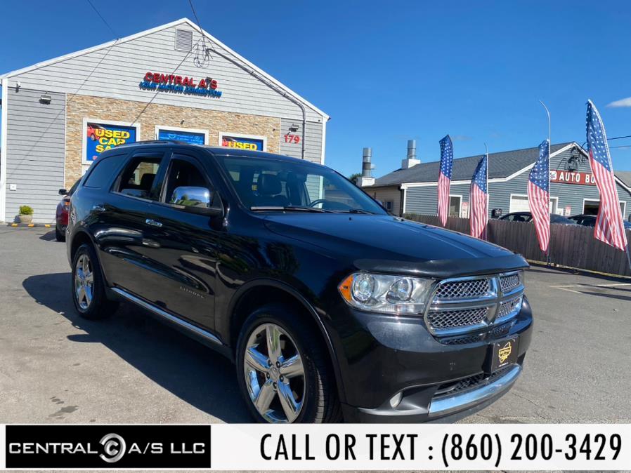 2013 Dodge Durango AWD 4dr Citadel, available for sale in East Windsor, Connecticut | Central A/S LLC. East Windsor, Connecticut 2013 Dodge Durango AWD 4dr Citadel, available for sale in East Windsor, Connecticut | Central A/S LLC. East Windsor, Connecticut