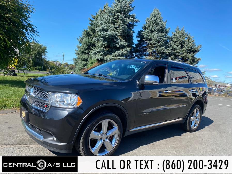 2013 Dodge Durango AWD 4dr Citadel, available for sale in East Windsor, Connecticut | Central A/S LLC. East Windsor, Connecticut 2013 Dodge Durango AWD 4dr Citadel, available for sale in East Windsor, Connecticut | Central A/S LLC. East Windsor, Connecticut
