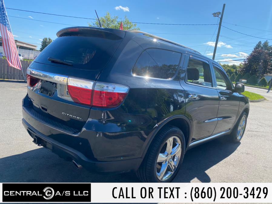 2013 Dodge Durango AWD 4dr Citadel, available for sale in East Windsor, Connecticut | Central A/S LLC. East Windsor, Connecticut 2013 Dodge Durango AWD 4dr Citadel, available for sale in East Windsor, Connecticut | Central A/S LLC. East Windsor, Connecticut