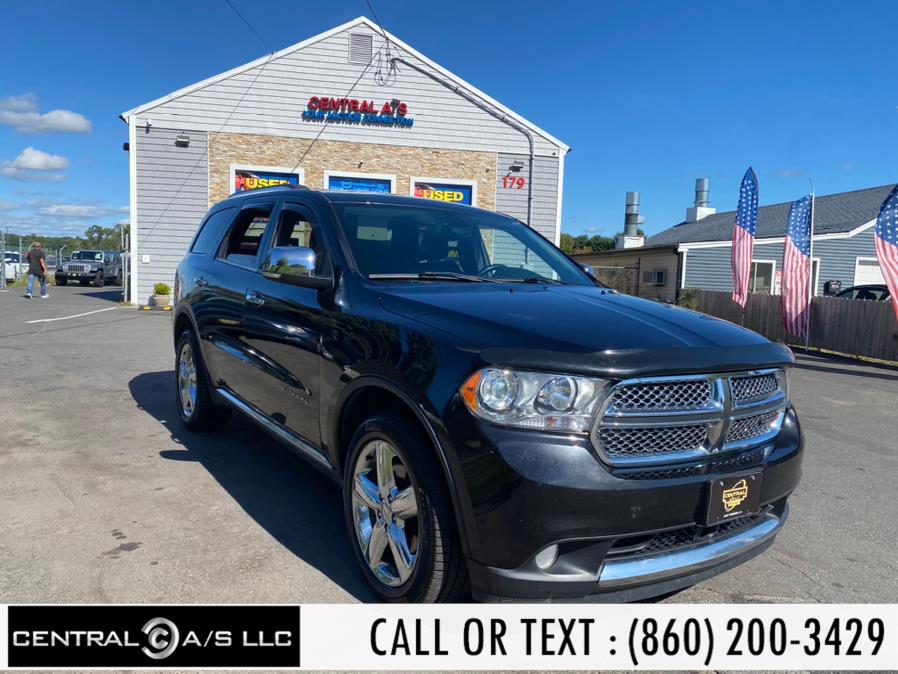 2013 Dodge Durango AWD 4dr Citadel, available for sale in East Windsor, Connecticut | Central A/S LLC. East Windsor, Connecticut 2013 Dodge Durango AWD 4dr Citadel, available for sale in East Windsor, Connecticut | Central A/S LLC. East Windsor, Connecticut