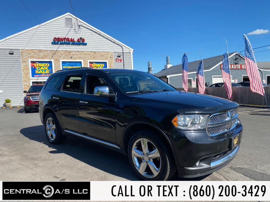 2013 Dodge Durango AWD 4dr Citadel, available for sale in East Windsor, Connecticut | Central A/S LLC. East Windsor, Connecticut 2013 Dodge Durango AWD 4dr Citadel, available for sale in East Windsor, Connecticut | Central A/S LLC. East Windsor, Connecticut