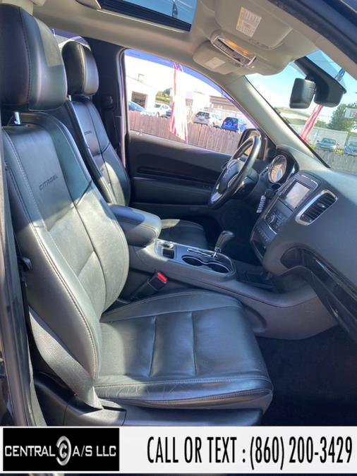 2013 Dodge Durango AWD 4dr Citadel, available for sale in East Windsor, Connecticut | Central A/S LLC. East Windsor, Connecticut 2013 Dodge Durango AWD 4dr Citadel, available for sale in East Windsor, Connecticut | Central A/S LLC. East Windsor, Connecticut