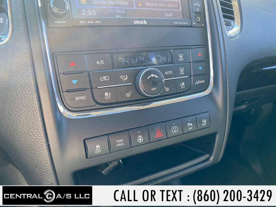 2013 Dodge Durango AWD 4dr Citadel, available for sale in East Windsor, Connecticut | Central A/S LLC. East Windsor, Connecticut 2013 Dodge Durango AWD 4dr Citadel, available for sale in East Windsor, Connecticut | Central A/S LLC. East Windsor, Connecticut