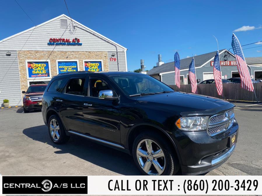 2013 Dodge Durango AWD 4dr Citadel, available for sale in East Windsor, Connecticut | Central A/S LLC. East Windsor, Connecticut 2013 Dodge Durango AWD 4dr Citadel, available for sale in East Windsor, Connecticut | Central A/S LLC. East Windsor, Connecticut