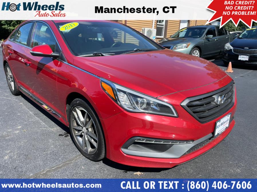 Used Hyundai Sonata Sport 2.0T w/Black 2017 | Hot Wheels Auto Sales LLC. Manchester, Connecticut Used Hyundai Sonata Sport 2.0T w/Black 2017 | Hot Wheels Auto Sales LLC. Manchester, Connecticut