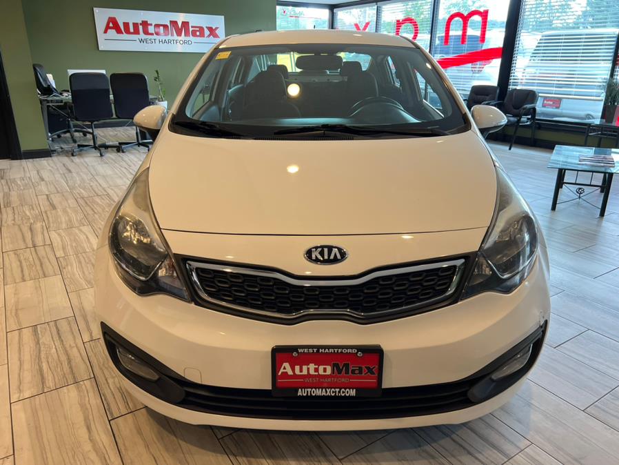 2015 Kia Rio 4dr Sdn Auto EX, available for sale in West Hartford, Connecticut | AutoMax. West Hartford, Connecticut