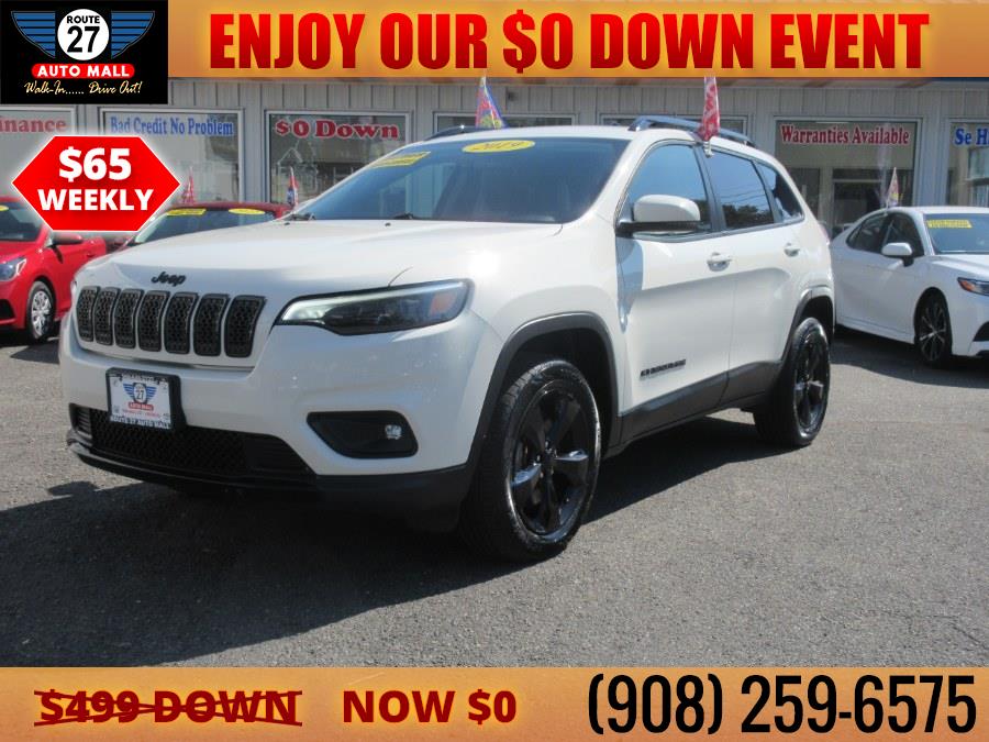 Used Jeep Cherokee Latitude Plus 4x4 2019 | Route 27 Auto Mall. Linden, New Jersey