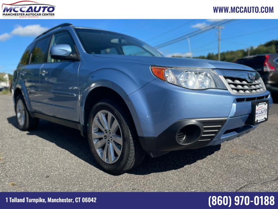 2011 Subaru Forester 4dr Auto 2.5X Premium w/All-W Pkg & TomTom Nav, available for sale in Manchester, Connecticut | Manchester Autocar Center. Manchester, Connecticut