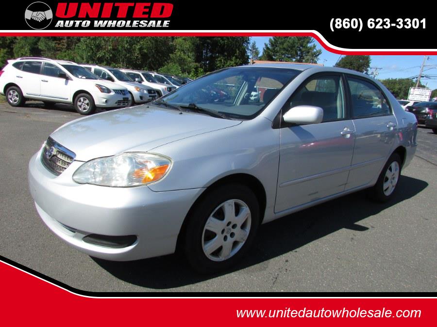 2007 Toyota Corolla 4dr Sdn Auto LE (Natl), available for sale in East Windsor, Connecticut | United Auto Sales of E Windsor, Inc. East Windsor, Connecticut