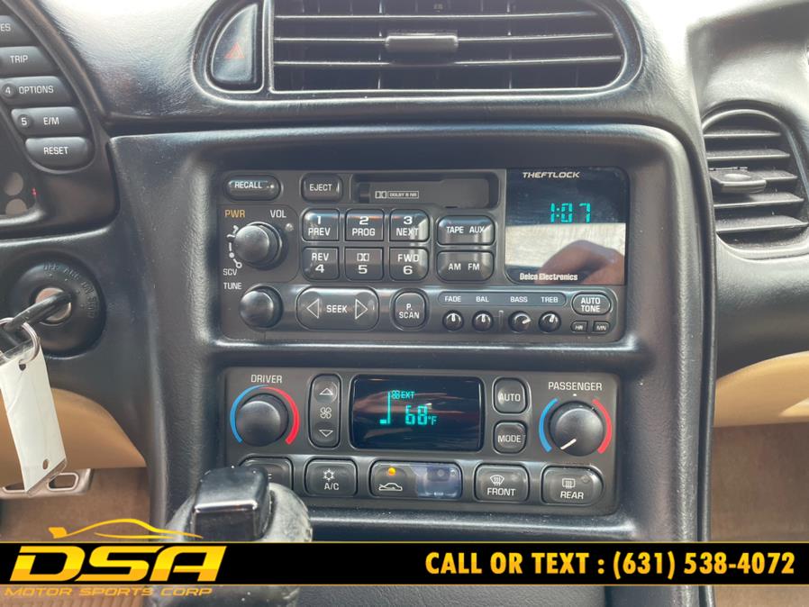 1998 Chevrolet Corvette 2dr Convertible, available for sale in Commack, New York | DSA Motor Sports Corp. Commack, New York 1998 Chevrolet Corvette 2dr Convertible, available for sale in Commack, New York | DSA Motor Sports Corp. Commack, New York