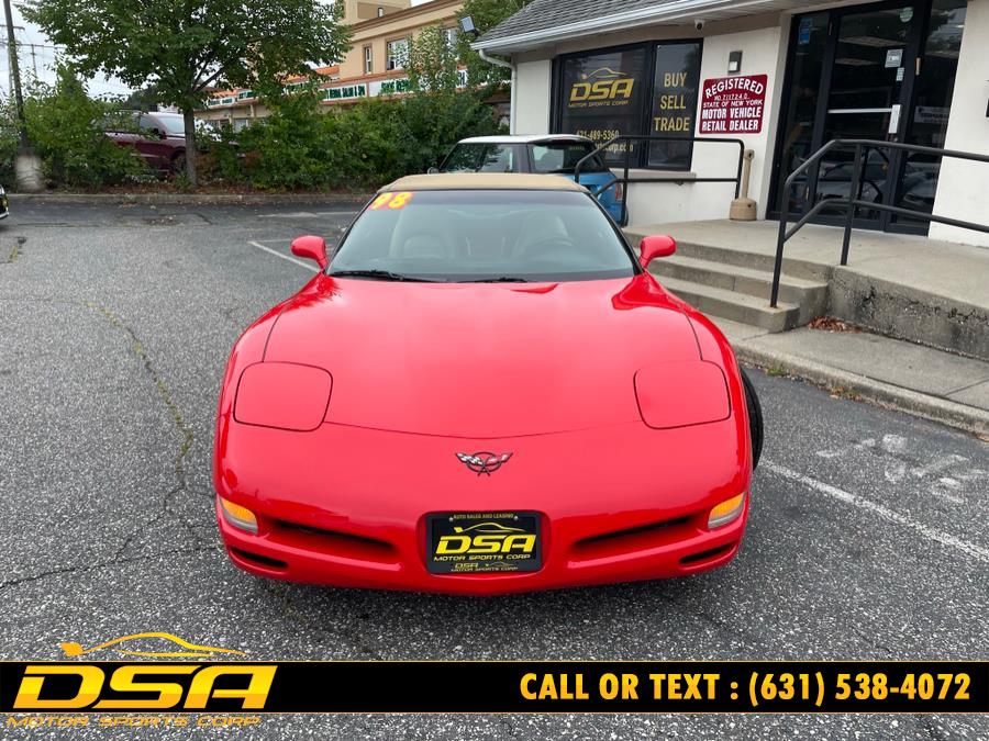 1998 Chevrolet Corvette 2dr Convertible, available for sale in Commack, New York | DSA Motor Sports Corp. Commack, New York 1998 Chevrolet Corvette 2dr Convertible, available for sale in Commack, New York | DSA Motor Sports Corp. Commack, New York