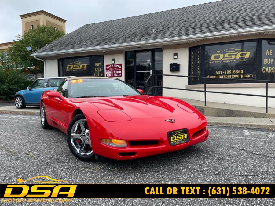 1998 Chevrolet Corvette 2dr Convertible, available for sale in Commack, New York | DSA Motor Sports Corp. Commack, New York 1998 Chevrolet Corvette 2dr Convertible, available for sale in Commack, New York | DSA Motor Sports Corp. Commack, New York