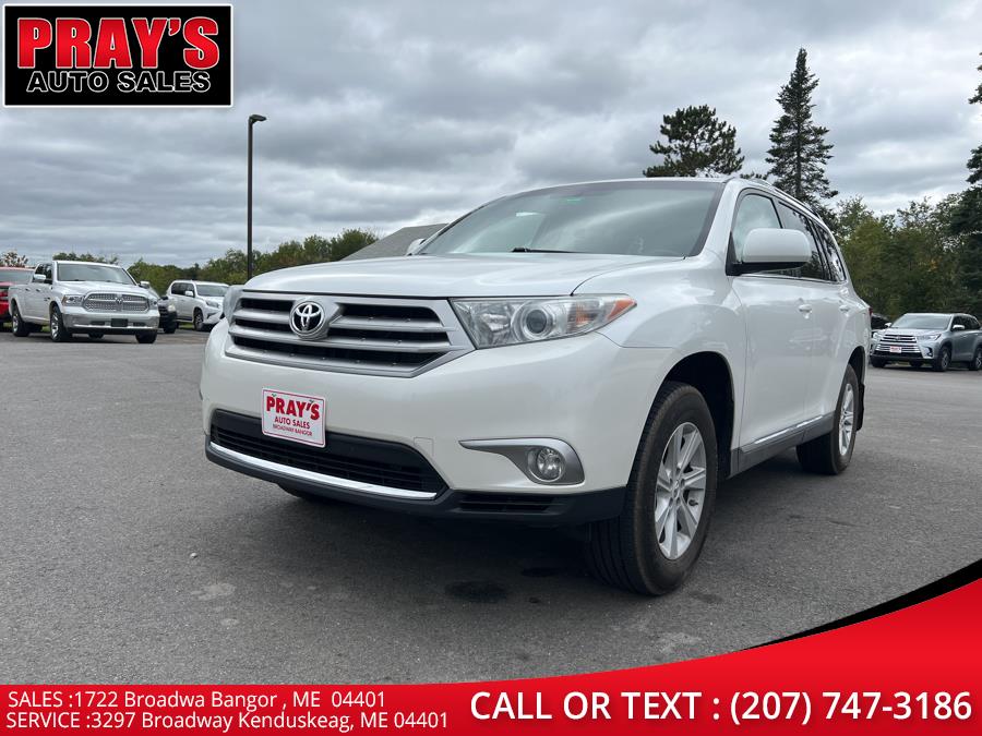 2012 Toyota Highlander 4WD 4dr V6 (Natl), available for sale in Bangor , Maine | Pray's Auto Sales . Bangor , Maine