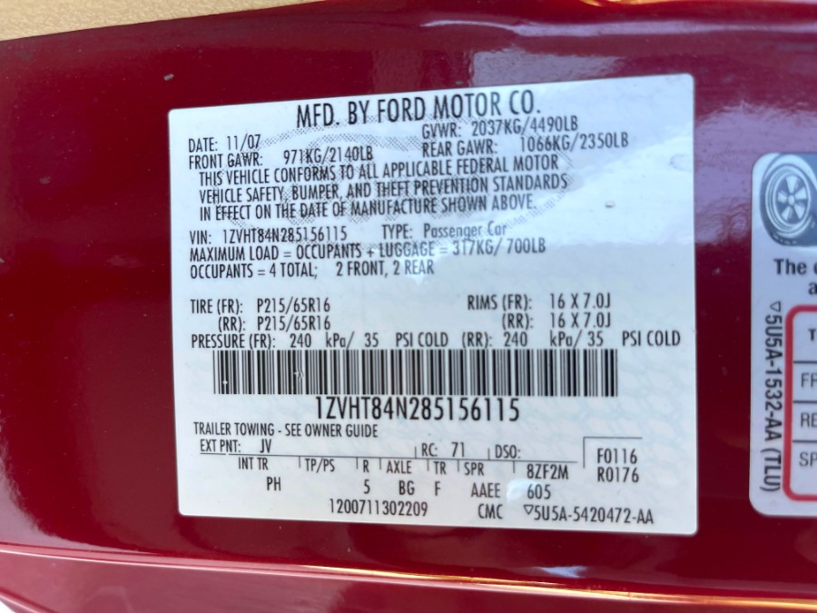 2008 Ford Mustang 2dr Conv Deluxe, available for sale in Lake Forest, California | Pacific Green Line. Lake Forest, California 2008 Ford Mustang 2dr Conv Deluxe, available for sale in Lake Forest, California | Pacific Green Line. Lake Forest, California