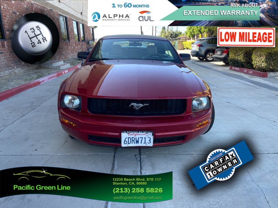 2008 Ford Mustang 2dr Conv Deluxe, available for sale in Lake Forest, California | Pacific Green Line. Lake Forest, California 2008 Ford Mustang 2dr Conv Deluxe, available for sale in Lake Forest, California | Pacific Green Line. Lake Forest, California
