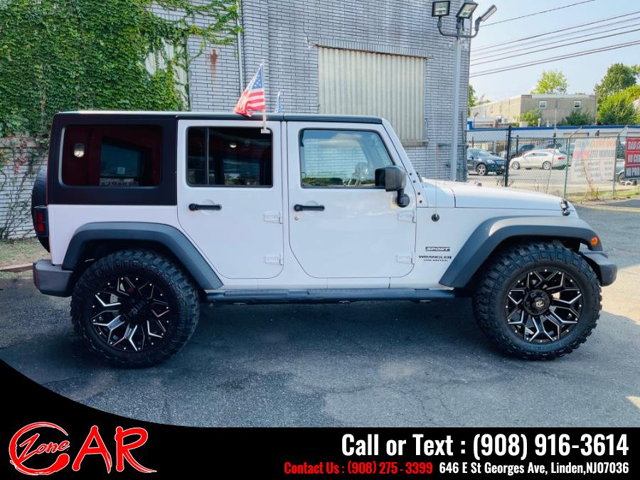 2016 Jeep Wrangler Unlimited 4WD 4dr Sport, available for sale in Linden, New Jersey | Car Zone. Linden, New Jersey 2016 Jeep Wrangler Unlimited 4WD 4dr Sport, available for sale in Linden, New Jersey | Car Zone. Linden, New Jersey