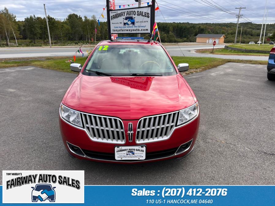 Used Lincoln MKZ 4dr Sdn FWD 2012 | Fairway Auto Sales. Hancock, Maine Used Lincoln MKZ 4dr Sdn FWD 2012 | Fairway Auto Sales. Hancock, Maine