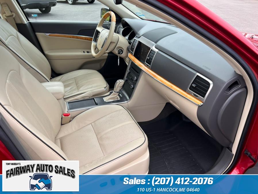 Used Lincoln MKZ 4dr Sdn FWD 2012 | Fairway Auto Sales. Hancock, Maine Used Lincoln MKZ 4dr Sdn FWD 2012 | Fairway Auto Sales. Hancock, Maine