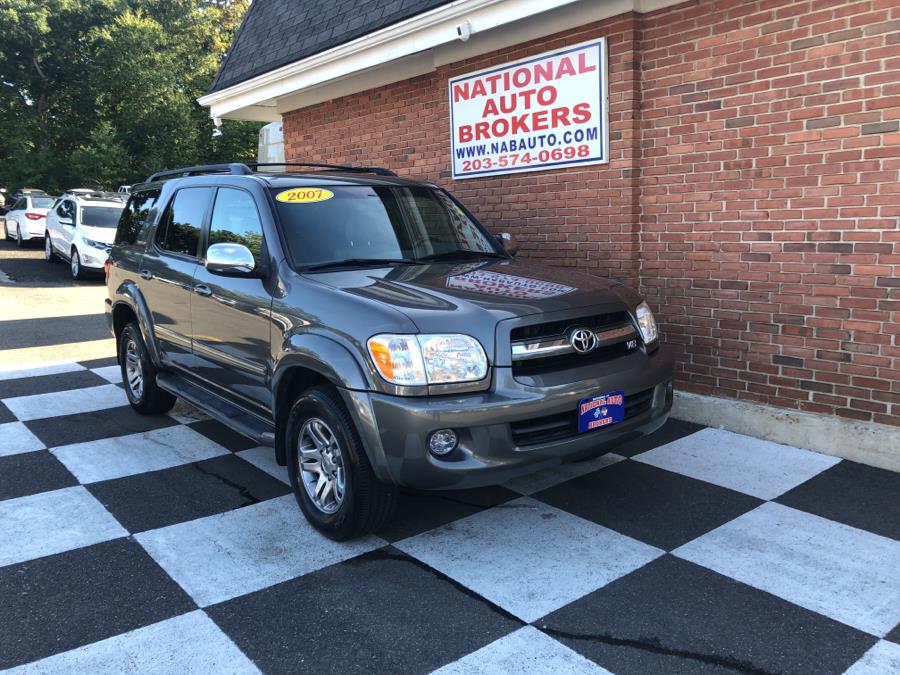2007 Toyota Sequoia 4WD 4dr Limited, available for sale in Waterbury, CT